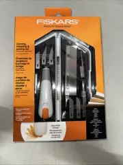 Fiskars Heavy-Duty Knife Set Carving Chiseling & Sawing Set (165190)..FREE S&H!