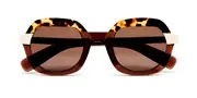 Kaleos Webb C4 Men's Sunglasses Brown Size 50