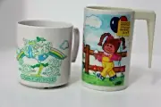 VTG Cabbage Patch Kids Plastic Mugs 1983 and 1984 Versions. Unused