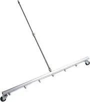Kärcher Surface Cleaner for high-Pressure Cleaners, Gutter Cleaner 39.37 inch Stainless Steel 1/4 inch Quick Connector 7 Spray nozzles Water Broom with Telescopic Handle for Home (för Golv)