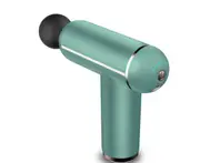 M40 Green 6-speed Button Fascia Gun Mini Pocket Neck Membrane Gun Relax Muscle Vibration Impact Gun Electric Massager for Pain Relief