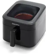 GreenPan Cyclone 7QT 12-in-1 Air Fryer, XL Easy View Window, 400 °F in 4 Seconds