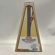 Wittner Metronome NEW IN BOX Walnut Color Matte Wood Model # 813M