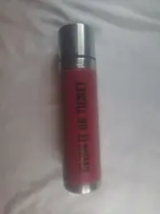 Water bottle faux leather bounded "cluck it or ticket"