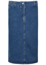 Magda Butrym Denim Midi Skirt - 38 (UK10 / S) 38 (UK10 / S)