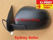 DOOR MIRROR FOR MITSUBISHI TRITON MR 2018 ONWARD, LEFT (BLACK, ELECTRIC)