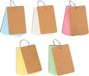 DOITOOL 10pcs Card Stock Blank Memo Pad Flashcards Notecards Note Cards Writing Note Pads Cards for Studying Cards Supplies Student Stationery School Notepads Extra Thick