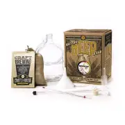 Beer Making Kit, Hefeweizen, Home Beer Brewing Complete Set, 1 Gallon Capacity