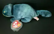 TY BEANIE BABIES RAINBOW CHAMELEON TIE-DYED NMW/TAGS #BB810 PROT TAG-ERRORS!