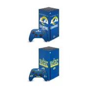NFL 2022 SUPER BOWL LVI CHAMPIONS VINYL SKIN FOR SERIES X CONSOLE & CONTROLLER