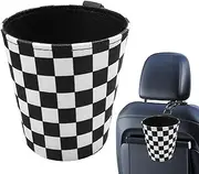 Car Trash Bag - Cute Cartoon Multifunctional Vehicle Trashcan,Fashionable Auto Decoration Accessories, Automotive Ornaments for Travel, Outdoor