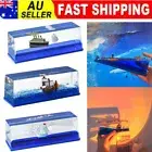 Unsinkable Priate Boat Ship Cruise Drift Bottle Rotary Fluid Drifting Home Decor