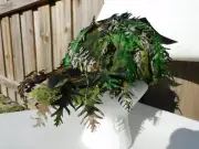 Mothwing Spring Mimicry Turkey Bow Hunting Camo 3D Leafy Baseball Cap Hat OSFM
