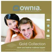 Downia Gold Collection Goose Down &Feather Mattress Topper Super King|King|Queen