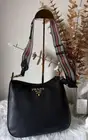 Prada Black Vitello Phenix Leather Bag -New With Tags- RRP$3,600 AUD