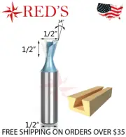 Tideway Carbide IND LC03030808 1/2" x 14° dovetail 1/2" shank router bit