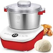 Electric Dough Maker with Ferment Function, 5L Stainless Steel Dough Flour Mixer, Large Capacity kneading Machine,Thermostatic Fermentation, Intelligent Timer, Stand Mixer for Home Baking