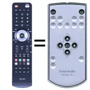 New Replacemet Fit For TIVOLI AUDIO Remote Control Model 10 & Model 10+ PLUS