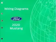 2020 Ford Mustang OEM Factory Electrical Schematic Wiring Diagrams FCS1212120