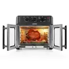 26 Quart French Door Air Fryer & Oven Cool-touch Handles Superior Dial Control