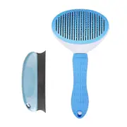 Pets Cleaning Slicker Hair Comb - Blue