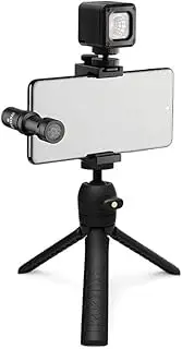 RØDE Vlogger Kit Complete Mobile Film Pack with Microphone, Tripod, LED Light and Content Creation Accessories (for Smartphones with USB-C Port)