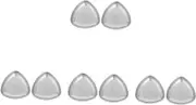 JECOMPRIS 4sets Bar Accessory Dosing Cup Espresso Machine Bean Weighing Dish Multi-Purpose Bean Scoop Tray Space-Saving Design 2pcs*4