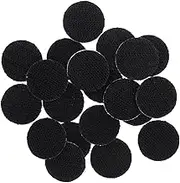 TIDTALEO Self-Adhesive Hook Loop Strips 20pcs Round Pad Fasteners Adhesive Tape for Decor Office School