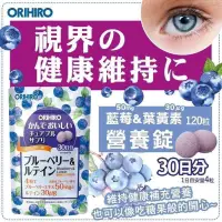 在飛比找蝦皮購物優惠-日本 ORIHIRO 藍莓 葉黃素 120粒/包