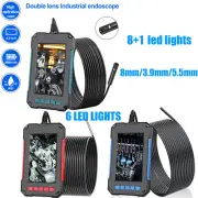 5.5mm/8mm Industrial Endoscope 1080P FHD 4.3'' LCD Borescope Inspection Camera