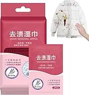 Stain Removal Wet Wipes | Down Jacket Cleaning Wipes - Portable Individually Wrapped Cloth Towel For Clothes Shoes Bathroom Home Hotel Gym