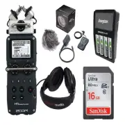 Zoom H5 Handy Recorder Four-Track Portable Recorder,APH-5 Accessory Pack,Head...