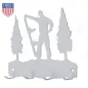 Wall Mounted Snowboarder Key Holder