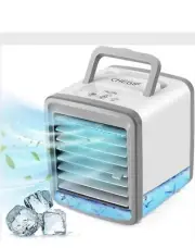 High Wind Speed Mini Air Conditioner, Water Cool Spray AC for Personal Table Fan