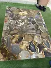Agate Dining Table, Agate Console Table, Geode Coffee Table, Hallway Interior