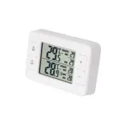 Digital LCD Fridge Thermometer Magnetic Home Refrigerator Thermometer with Alarm