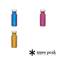 在飛比找momo購物網優惠-【Snow Peak】鈦金屬瓶800 粉色 藍色 黃色 TW