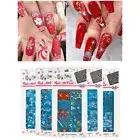 Snowflake Nails Stencil Stamp Christmas Nails Art Stamping Plate Decoration