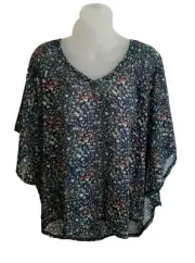 SUPRE size M Floral Polyester SLINKY Top....BNWT'S ** Cheap Postage **