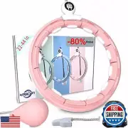 Silent Infinity Weighted Exercise Hoop Plus Size for Adults Weight Loss,16/30