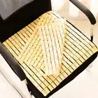 Cool Bamboo Seat Cushion High Ventilation Cooling Chair Cover Home