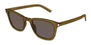 Saint Laurent SL 716/K SLIM Asian Fit 005 Men's Sunglasses Brown Size 53