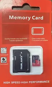 Nuilaks 512GB Micro SD Card High Speed SD Card Class 10 Micro SDXC Memory Card