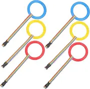 Totority 6pcs Line up Leash Wrist Strap Walking Safety Rope for Walkers Twins Rope for Walking Walking Proof Walking Rope Preschool from Anti- Reins Plastic