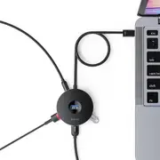 Round Box HUB Adapter Type C With OTG Functions