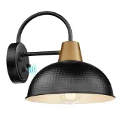 Dusk to Dawn Outdoor Lighting, Black Barn Lights Outdoor Gooseneck Lighting, ...