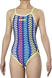 [arena] FSA-9615 TOUGHSUIT Series Mesh Flyback Swimsuit for Training, Team Line