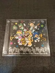 Club Nintendo Super Mario 3D World Original Sound Track CD Shield Obi