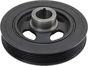 TRQ Engine Crankshaft Vibration Damper Compatible with 07-17 Chrysler 07-20 Dodge 16-17 Fiat 06-15 Hyundai Jeep 06-20 Kia 15-20 Ram