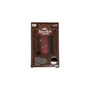 LED Lighted Candle in Glads Vase Festive Holidays Christmas Winter Decoration